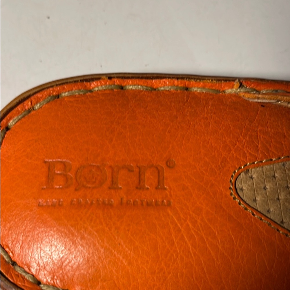 Born Orange and Tan Sandals - Picture 10 of 10